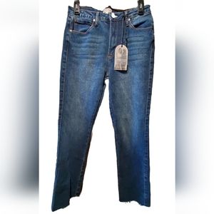 NWT Kendall + Kylie The Kouture High Rise Dark Wash Denim Jeans Skinny Size 9/10